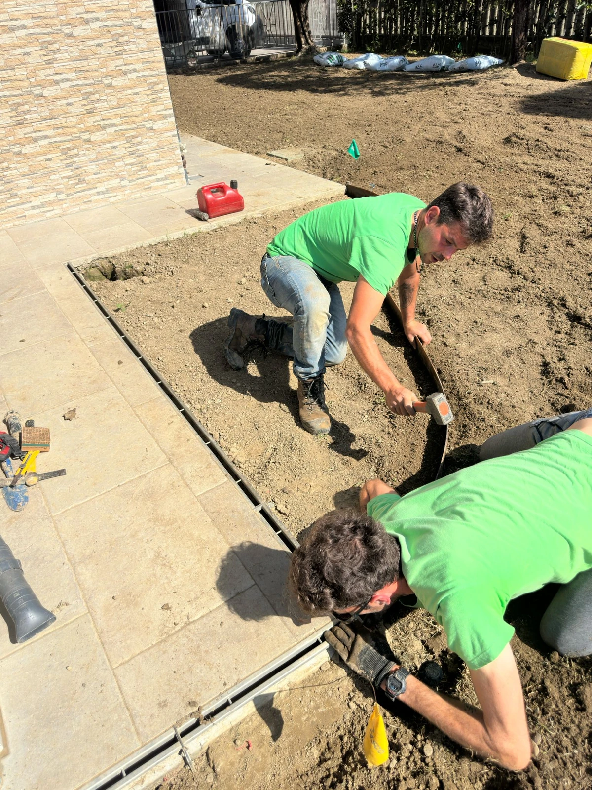 Impianto irrigazione giardino privato Pisa